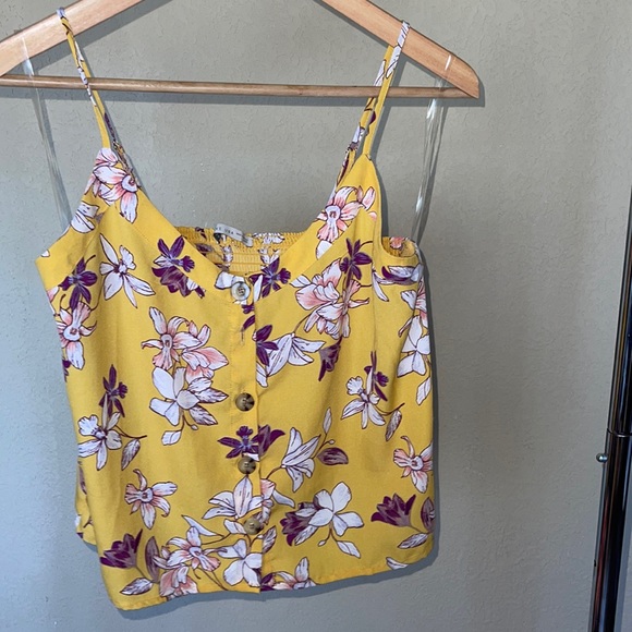 Floral crop top - Picture 1 of 3